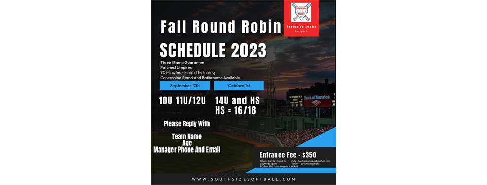 Fall Round Robin Info